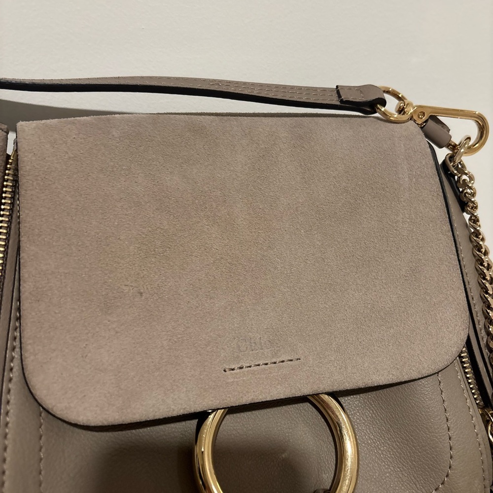Chloe Faye Small Backpack Shoulder Bag - Picture 3 of 7